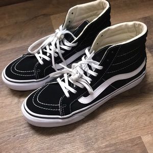 Vans classic skinny high tops Size 7 Women’s